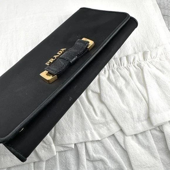 AUTHENTIC Prada wallet. Black. - Picture 15 of 15